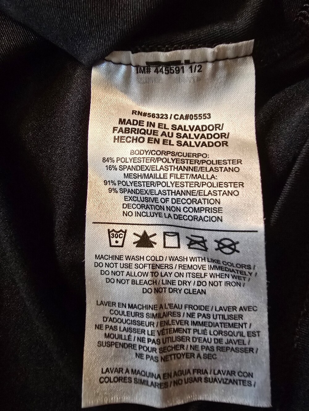 Nike Black Women's Short Sleeve Dri-FIT Tee - Picture 6 of 6